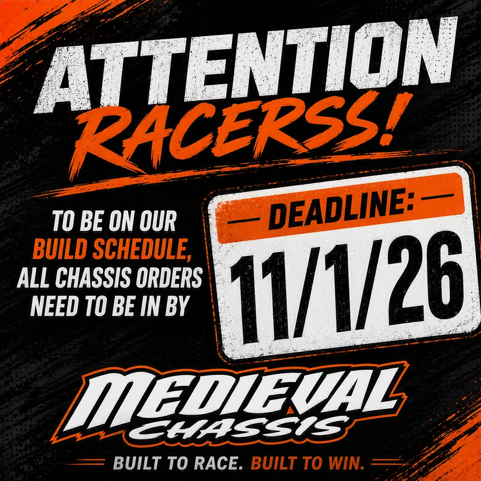Medieval Chassis. Built to race. Built to win.