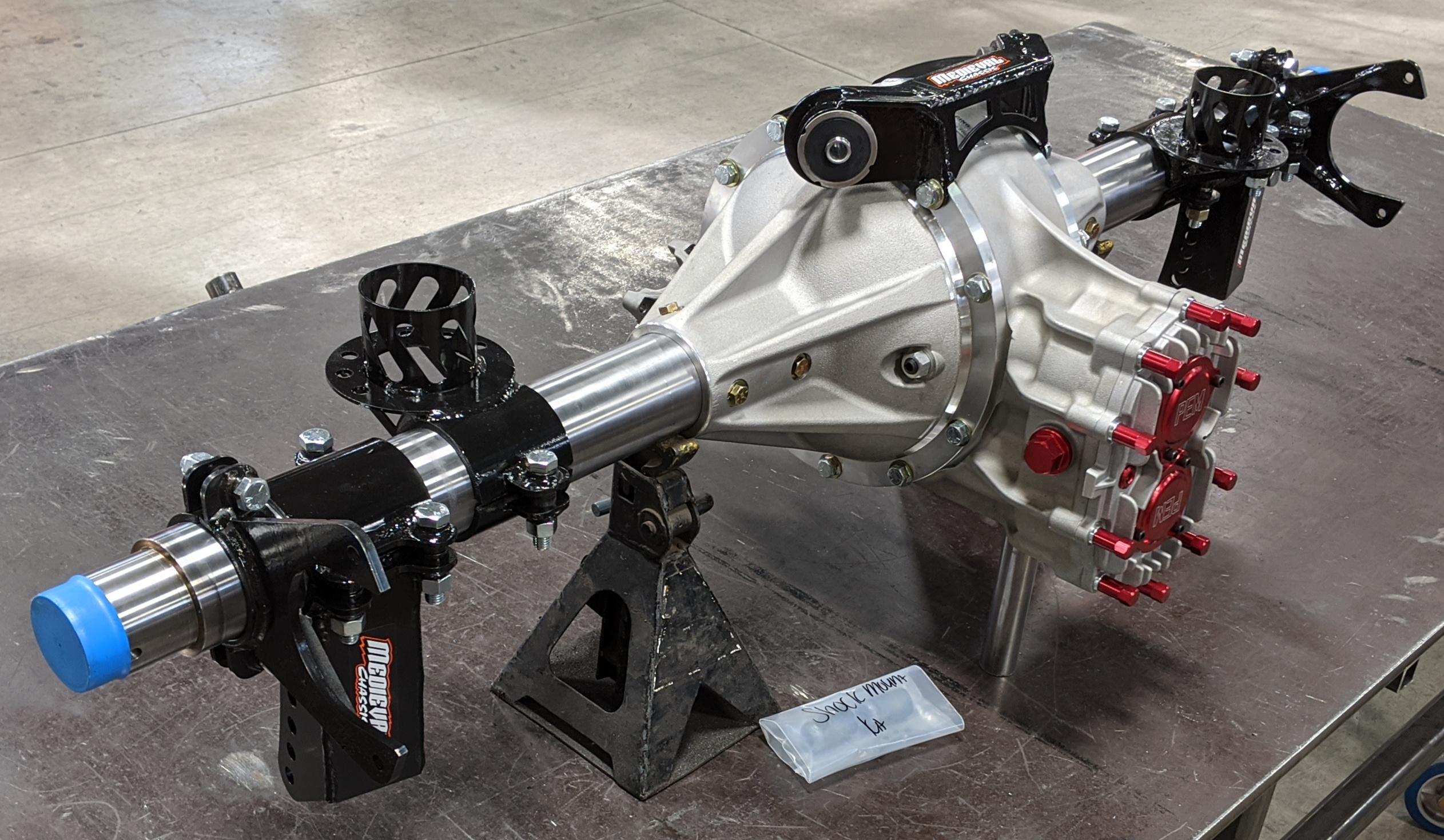 Quick Change Rear End Assembly With Bolt On Suspension Kit Medieval