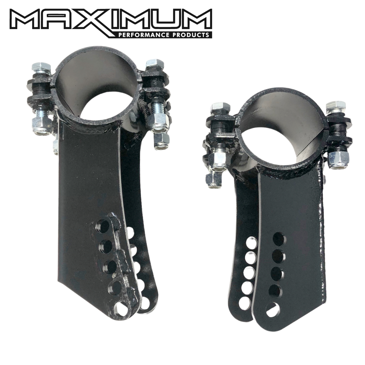 Bolt On, Trailing Arm Bracket Kit HEAVY, Slotted Kit (MAXIMUM