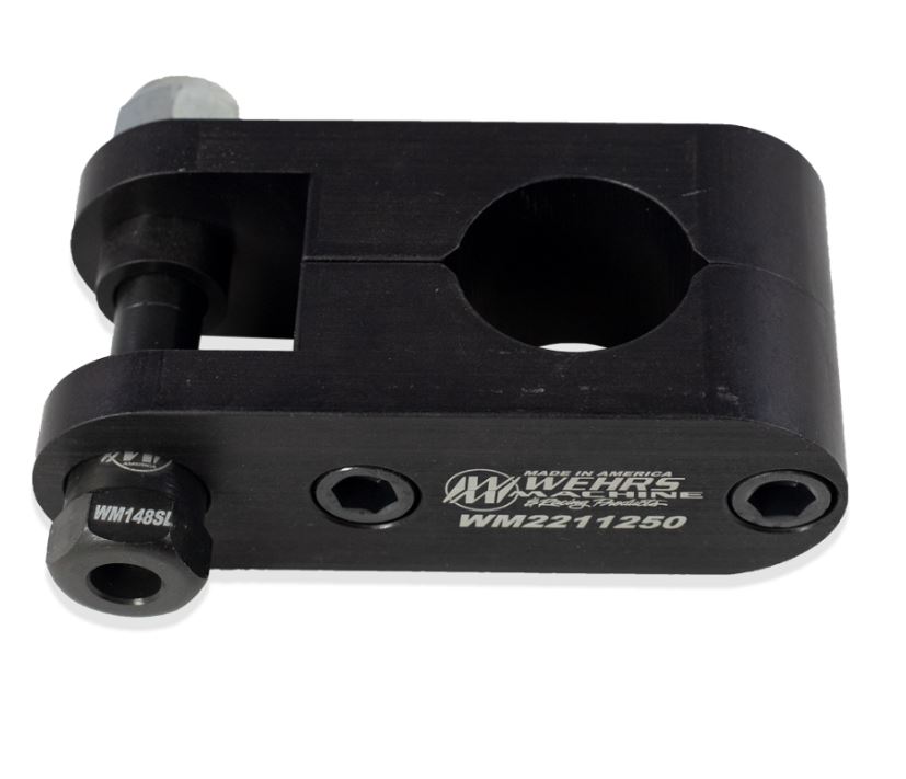 Shock Mount, Clamp On 1 1/4″ Tube, 2 1/4″ Drop (WEHRS) Medieval Chassis